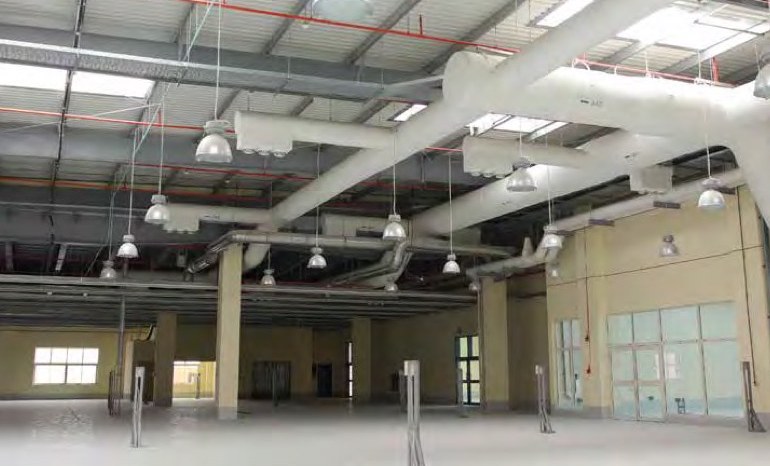 Road sign production plant