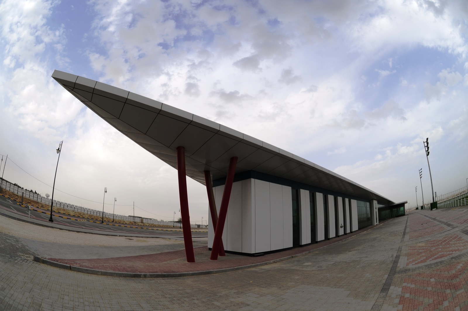 Training Field, Administration Building & Central Chiller Plant