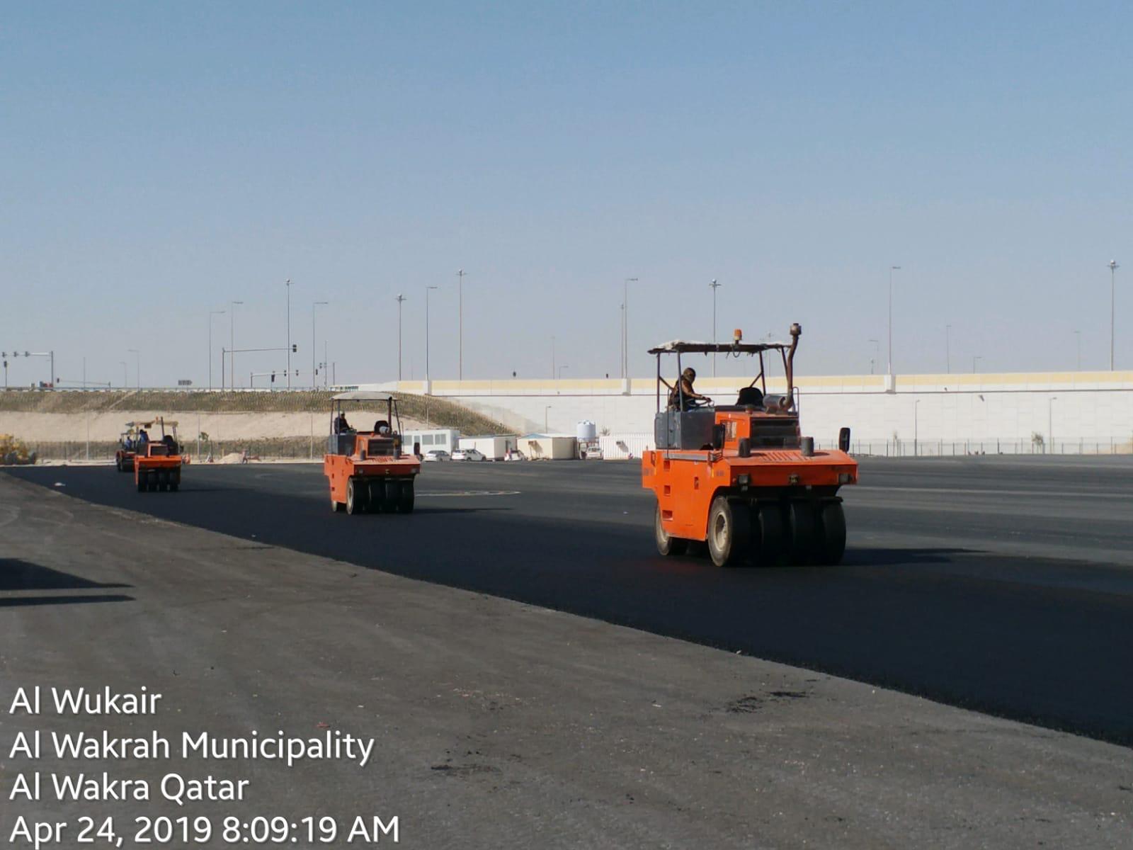 Construction of Bus Parking Area for Al Wakra Stadium