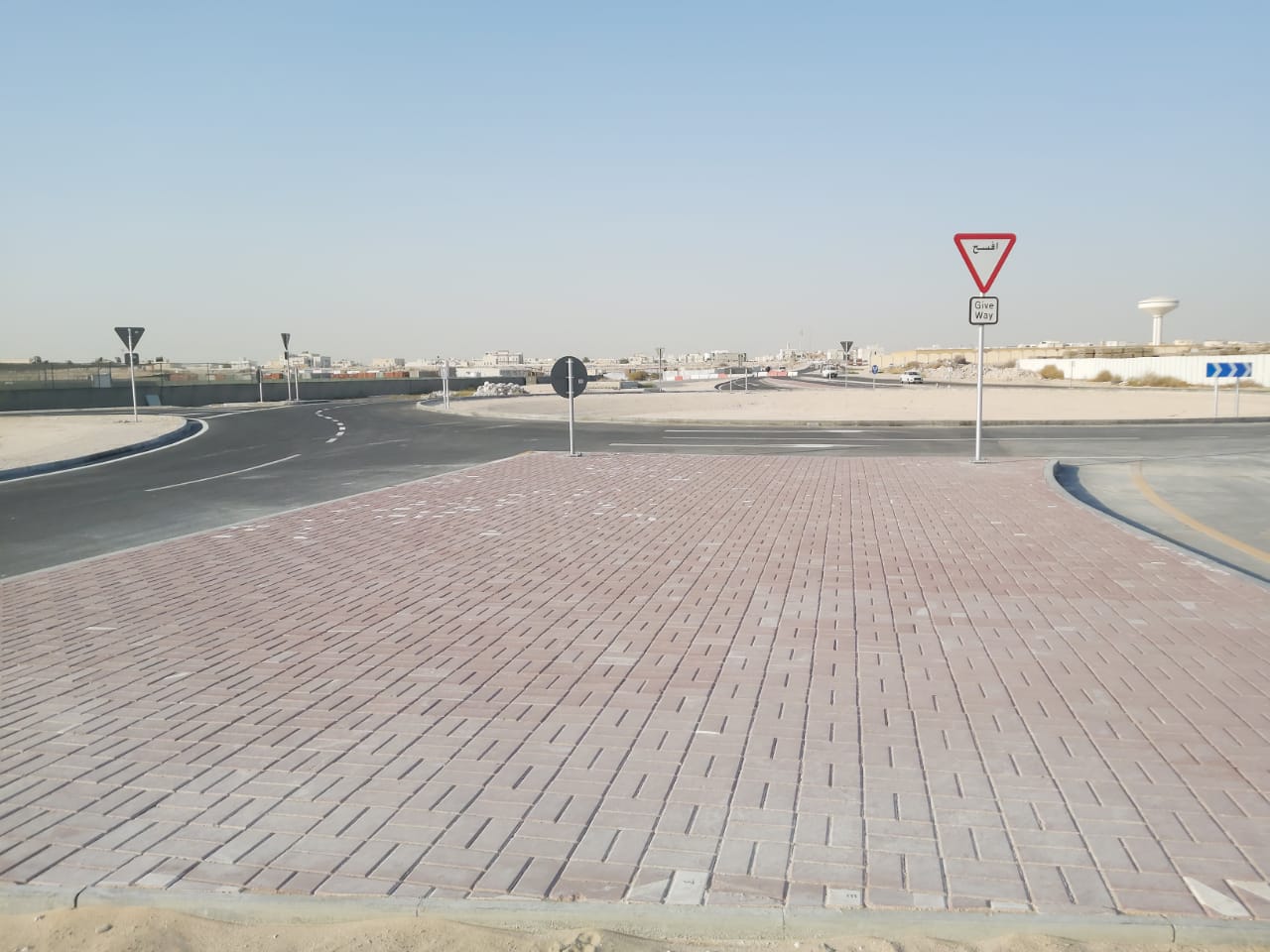 Construction of Bus Parking Area for Al Rayyan Stadium