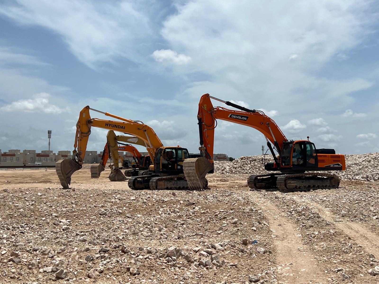 Advance Grading Work in West of Umm Slal Mohamed – Package 1
